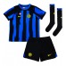 Inter Milan Benjamin Pavard #28 Primera Equipación Niños 2023-24 Manga Corta (+ Pantalones cortos)